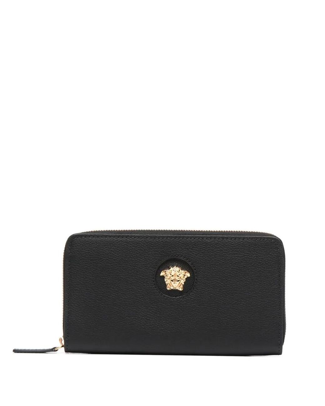 Versace Black Long Wallet