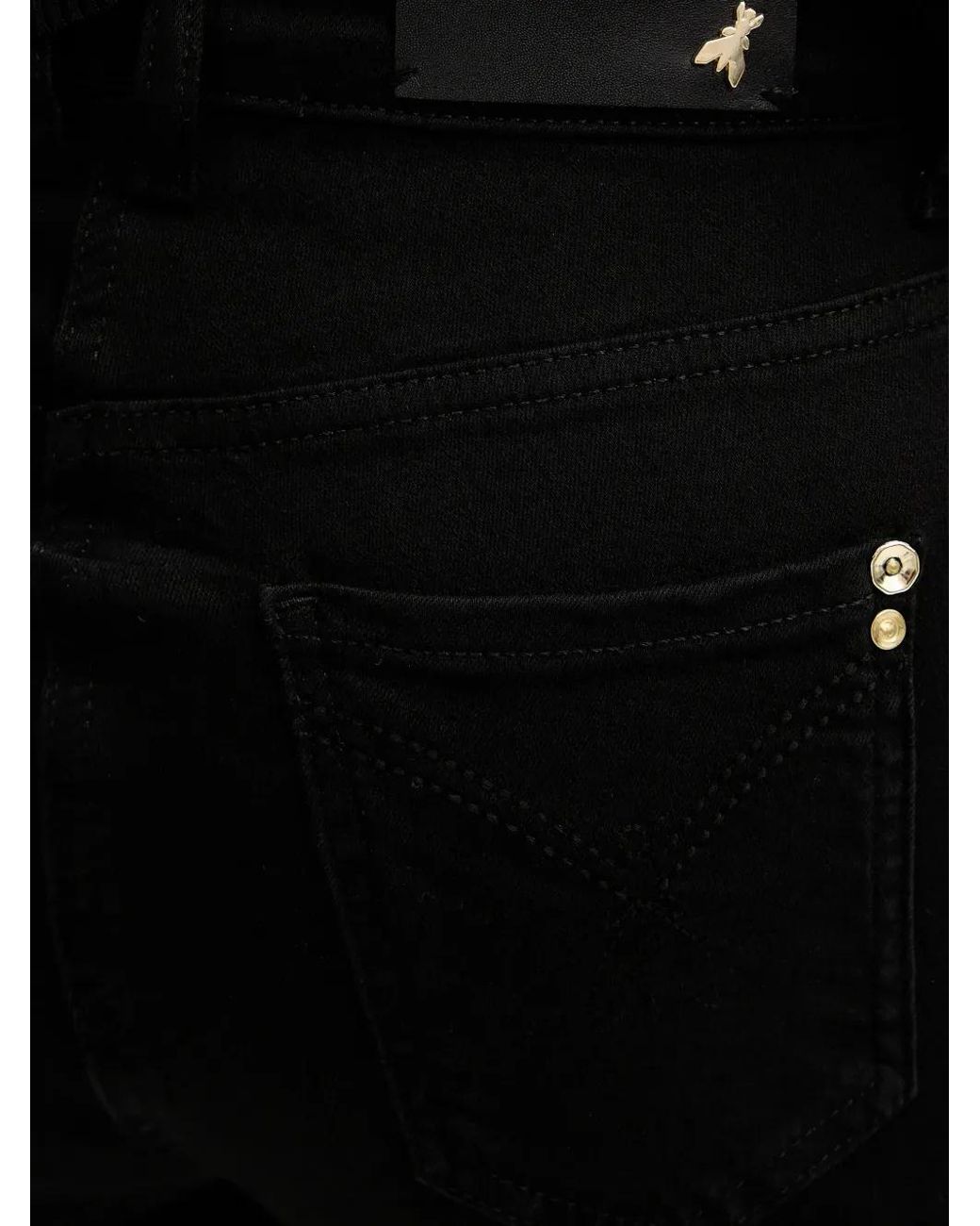 Vaqueros Con Botones Patrizia Pepe de color Black