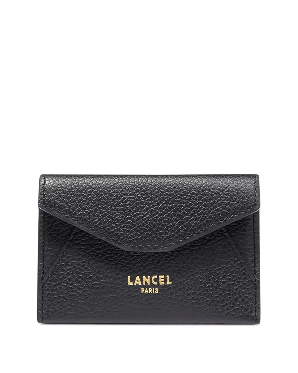 Lancel Black Envelope Small Clutch Bag
