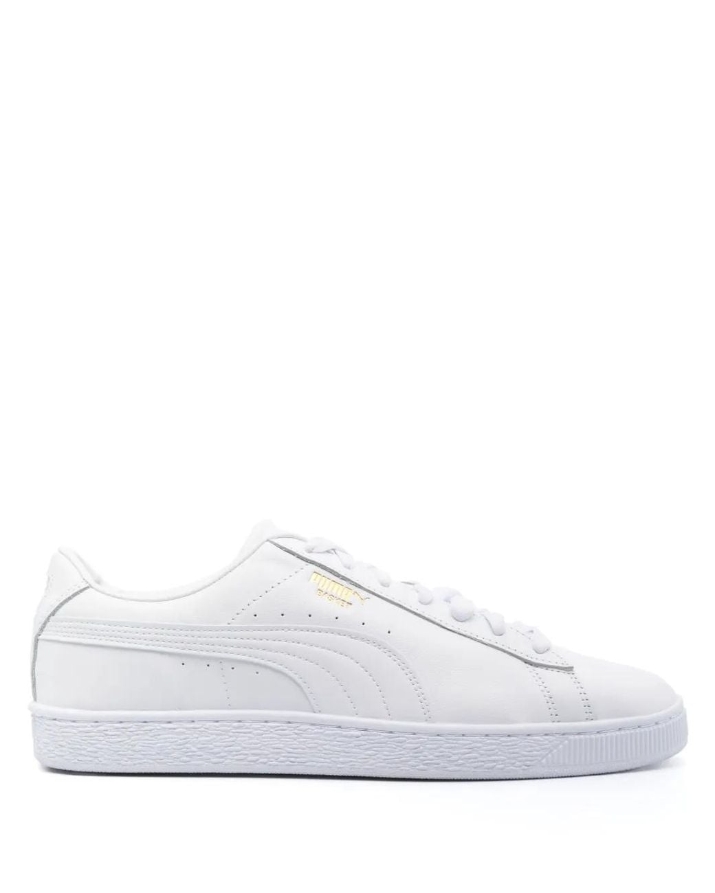 PUMA White Basket Classic Xxi Sneakers for men