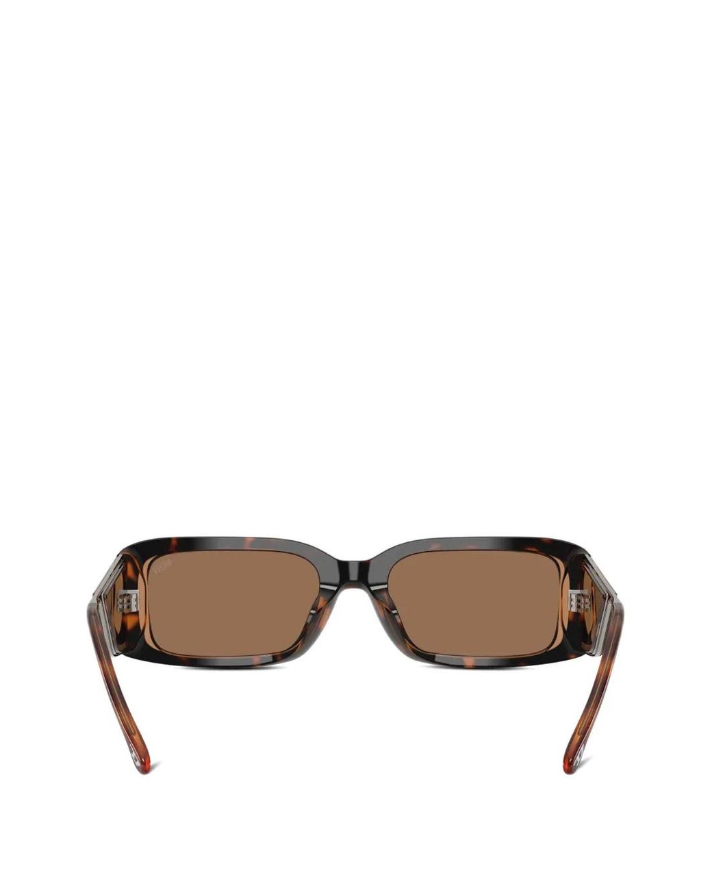 DIESEL Brown Lunettes De Soleil À Monture Rectangulaire
