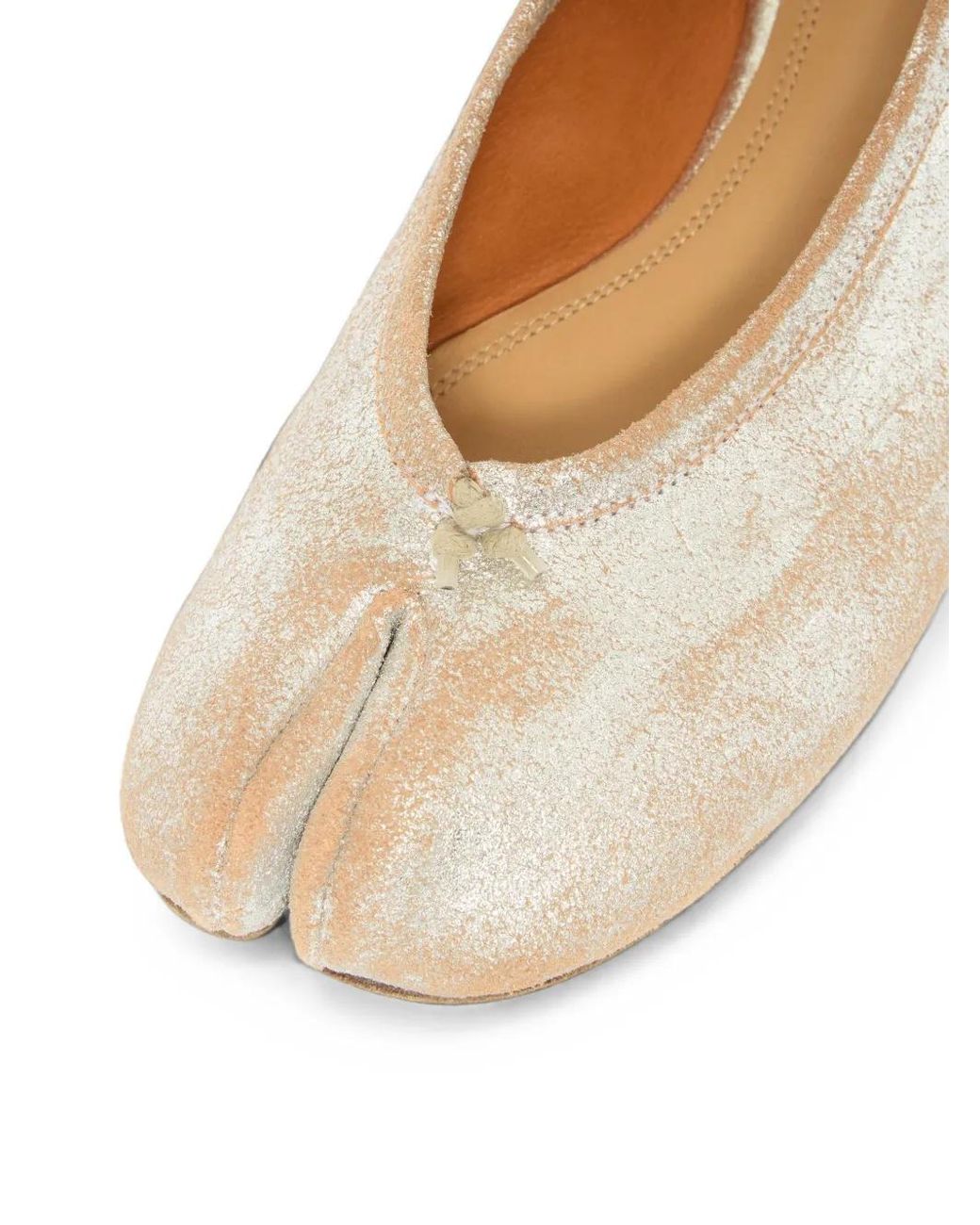 Maison Margiela White Tabi New Ballerinas