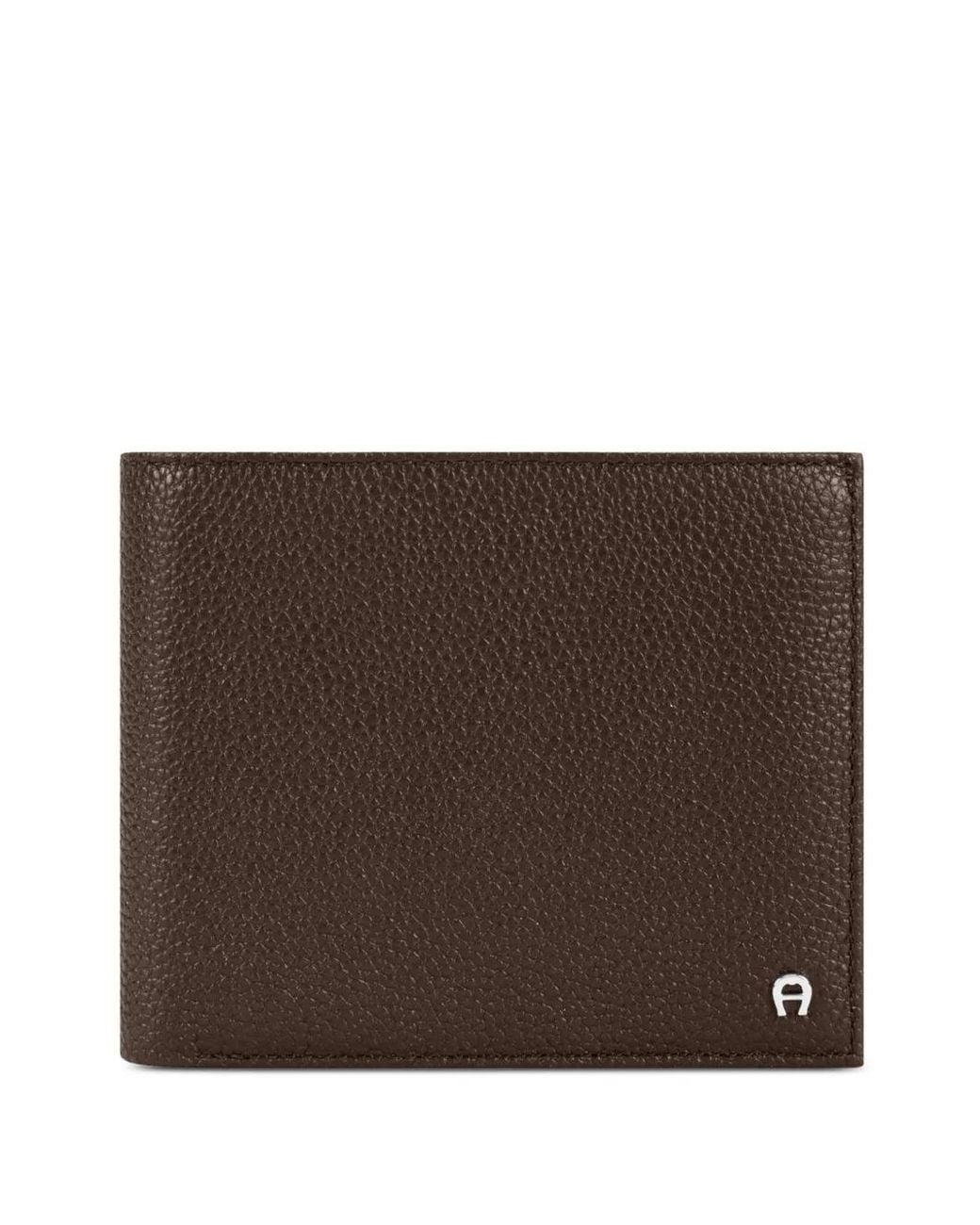 Aigner Brown Portefeuille Mica Combination En Cuir for men