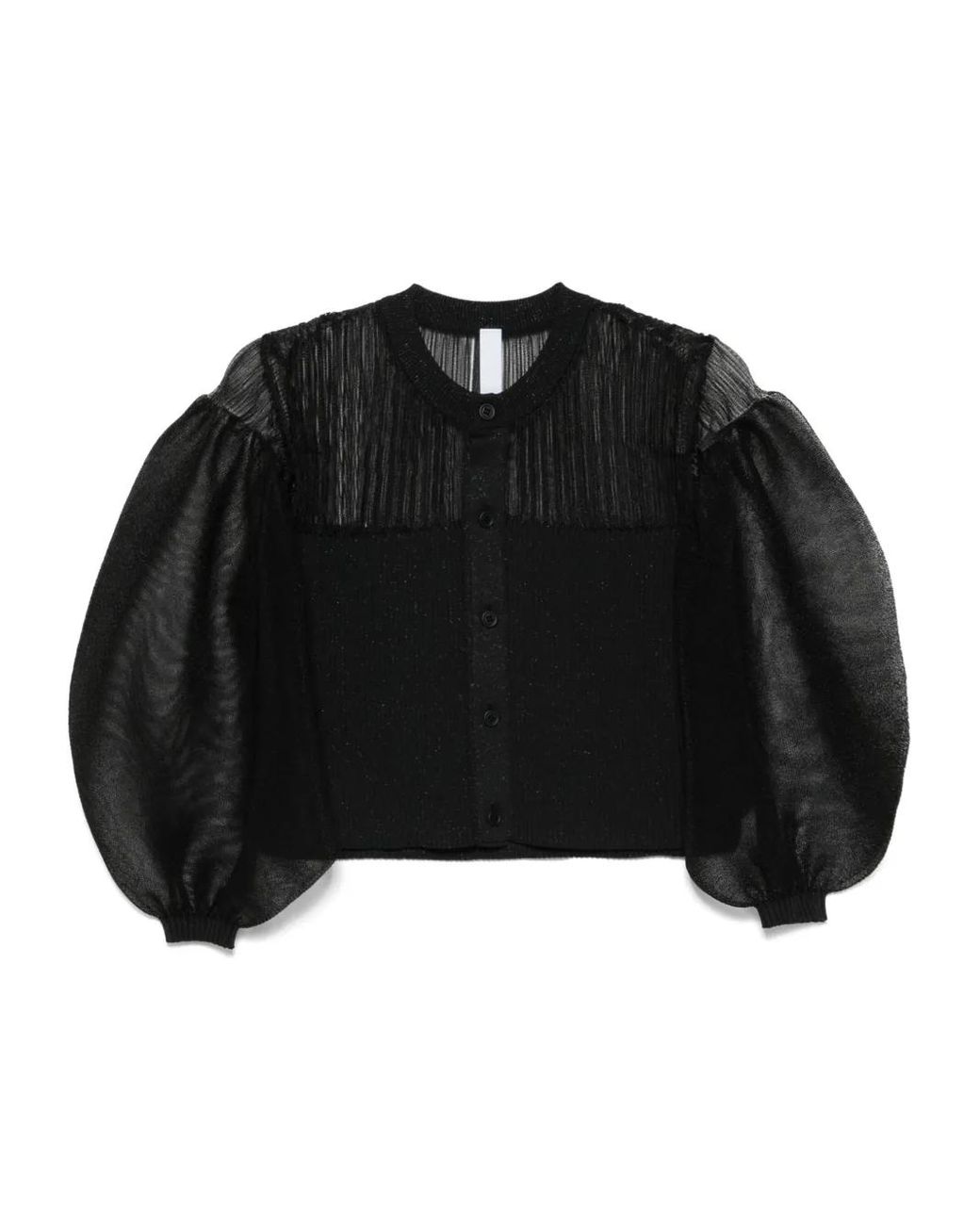 CFCL Fluted Lucent Vest in het Black