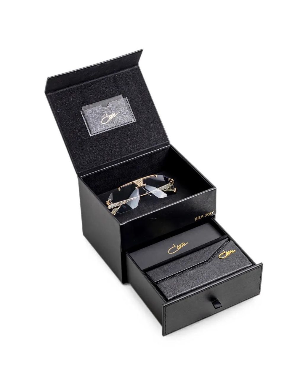 Cazal Blue 777 Geometric-Frame Sunglasses