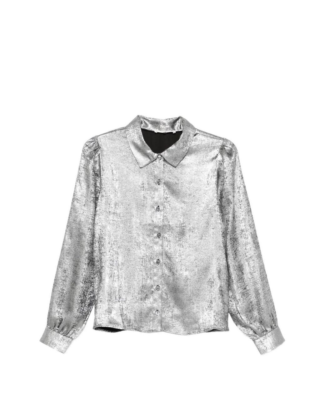 FRAME White Shiny Staple Blouse