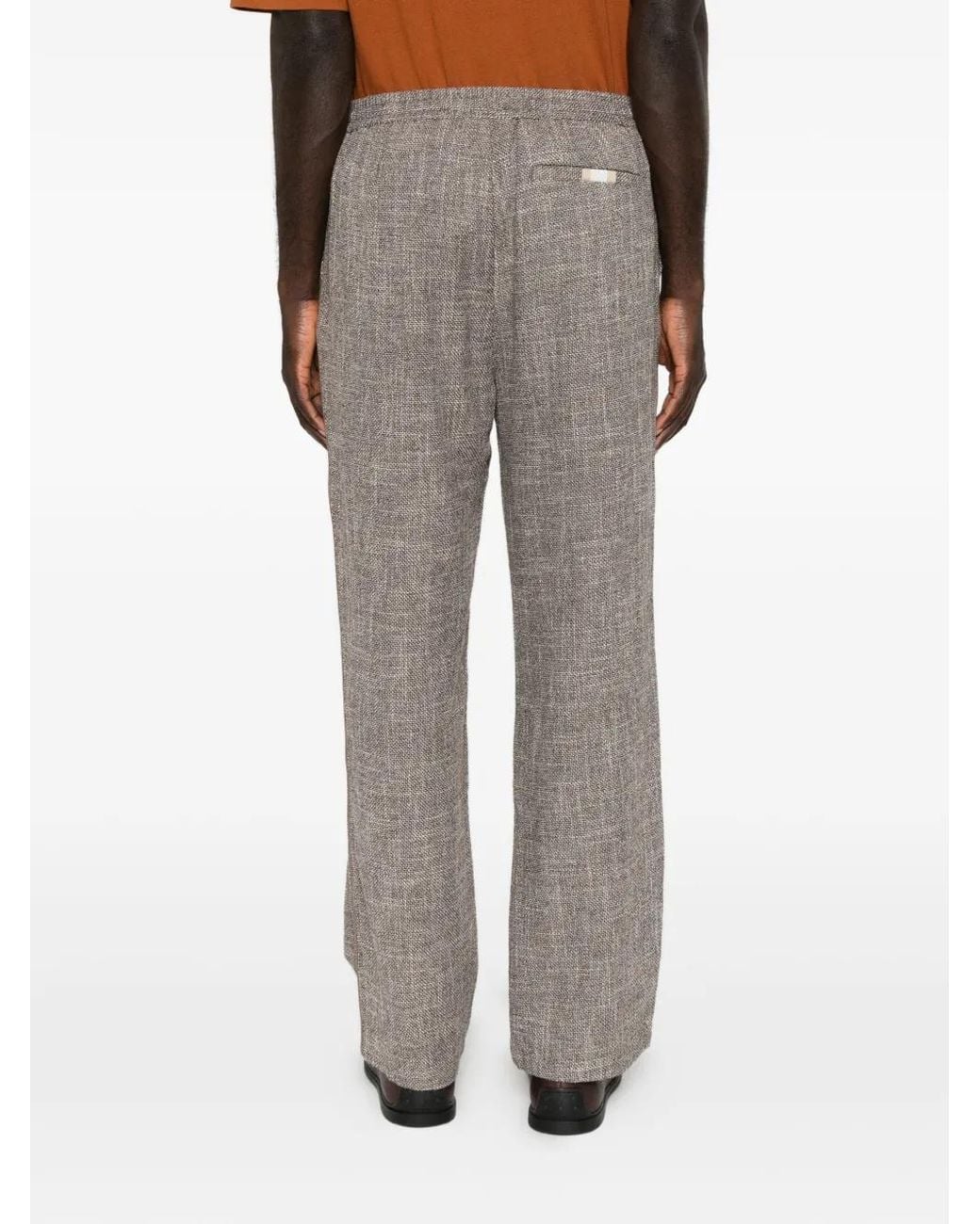CHE Gray Redford Drawstring Trousers for men