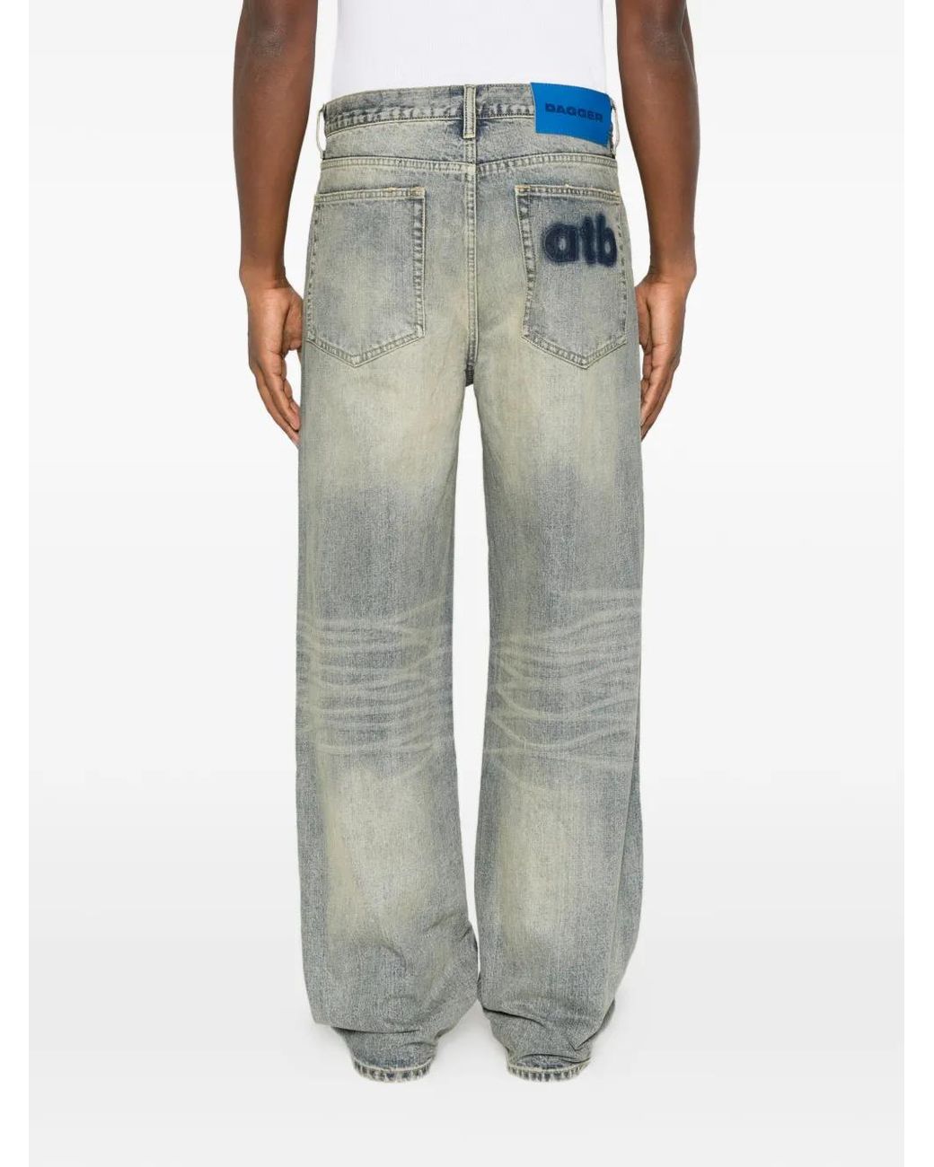 DAGGER Jeans Met Patchwork in het Multicolor voor heren