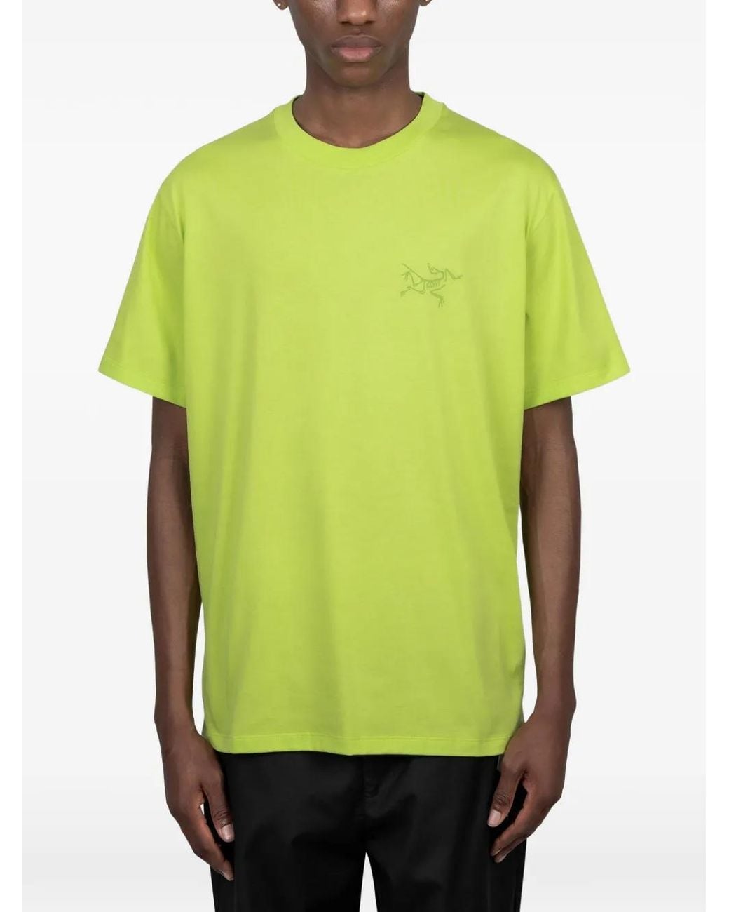Arc'teryx Green Crew-Neck T-Shirt for men