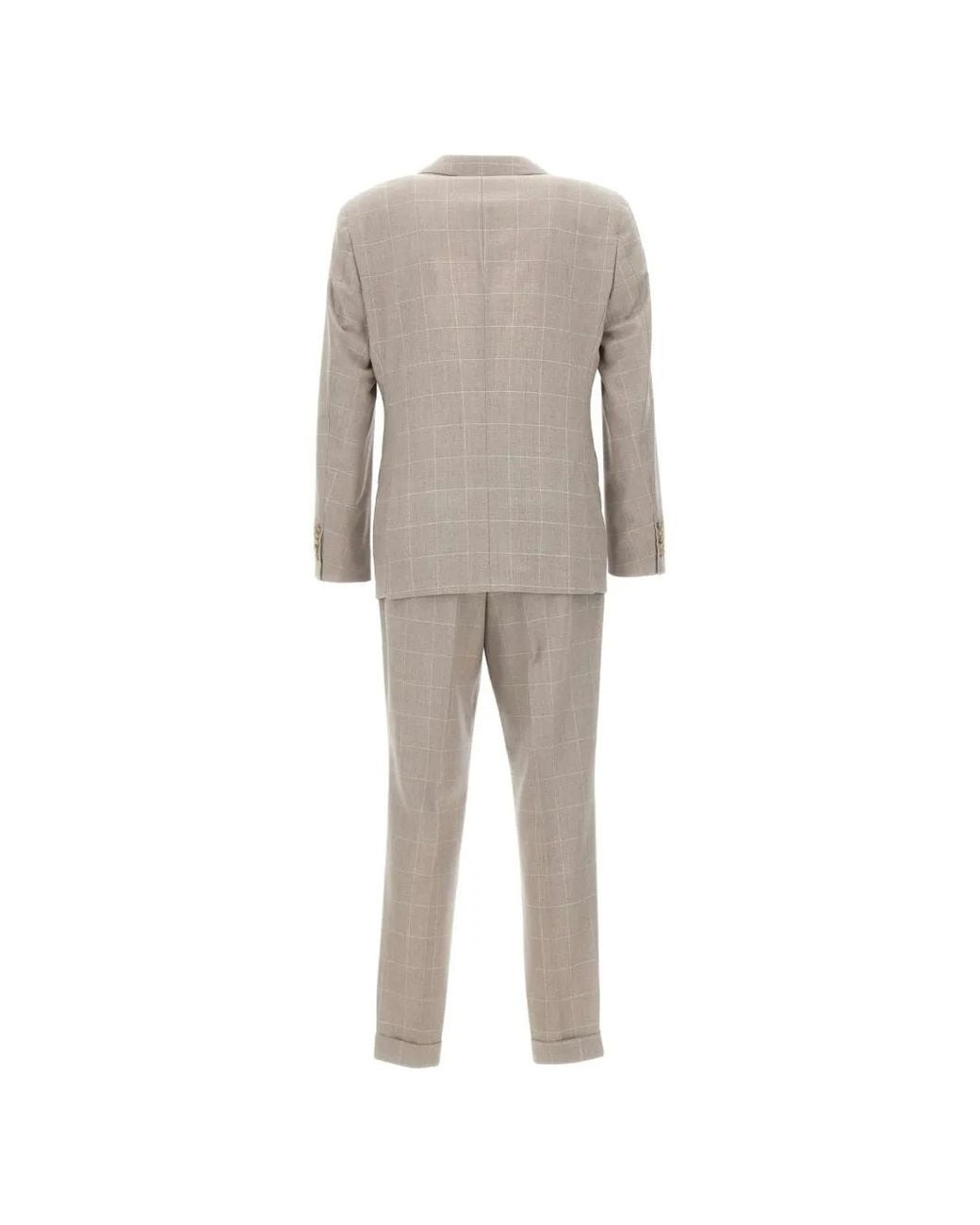 Boss Natural Two-Piece Slim-Fit Suit for men