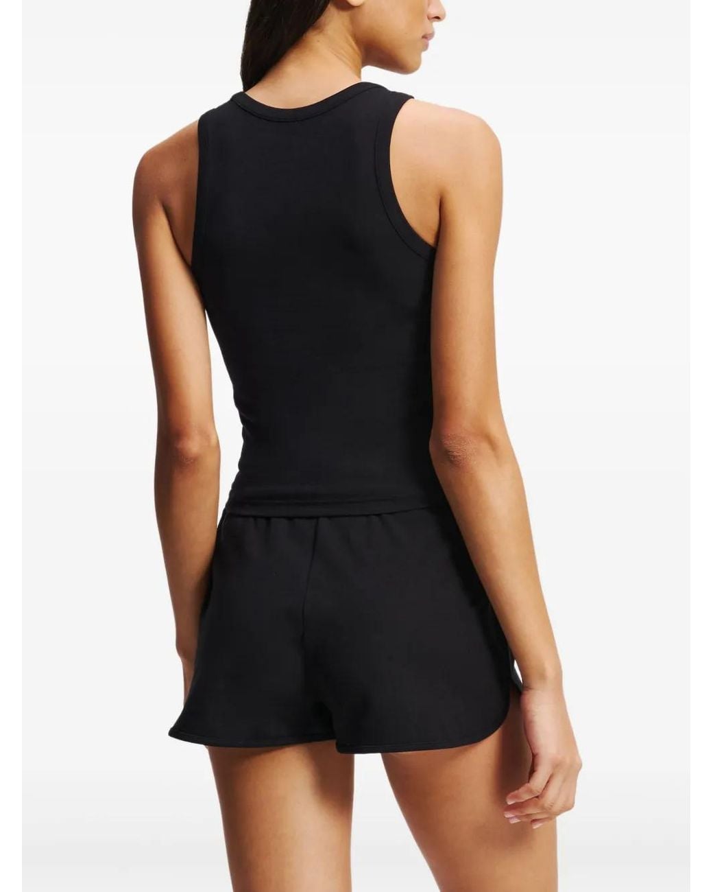 Karl Lagerfeld Black Hotel Karl Sweatshorts