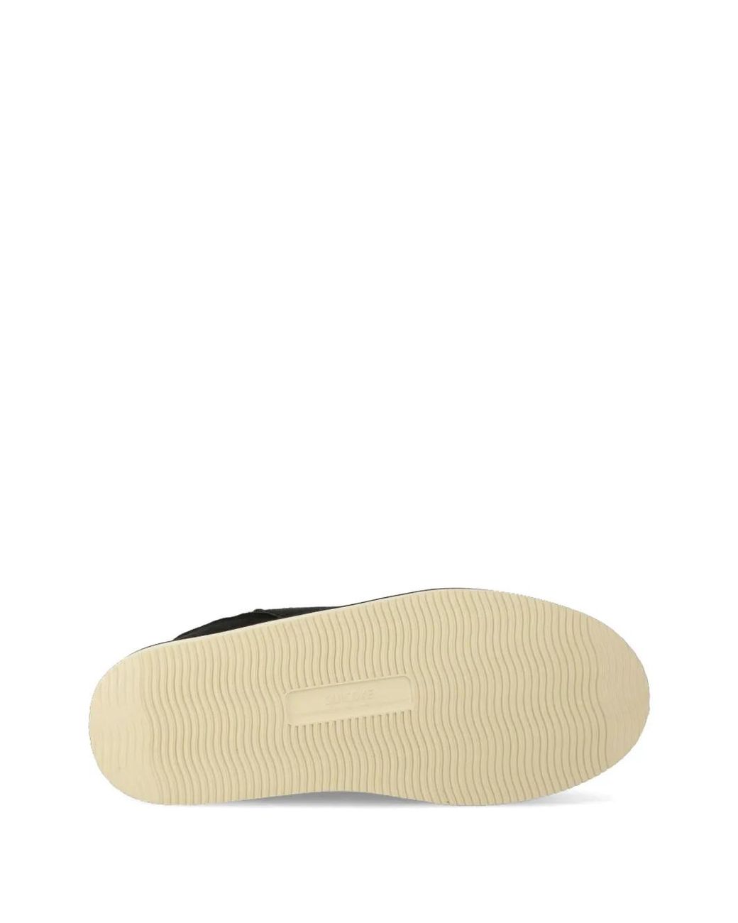 Suicoke Black Suede Slippers for men