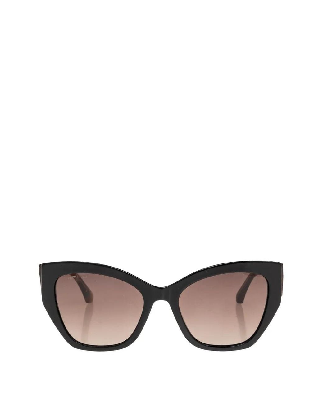 Etro Black Cat-Eye Frame Sunglasses