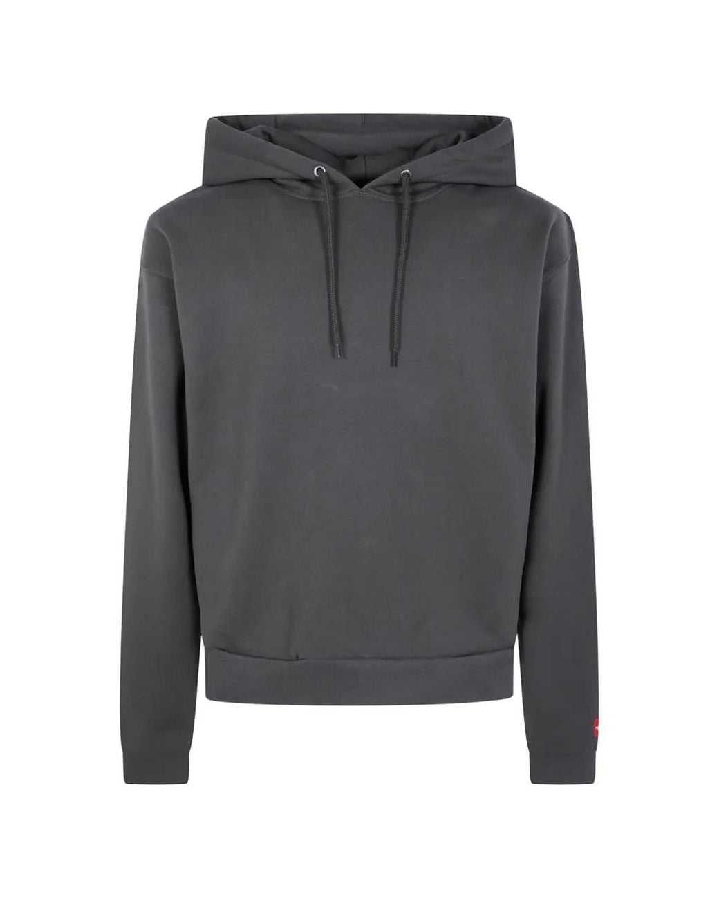 The North Face Gray Box Drawstring-Hood Hoodie for men