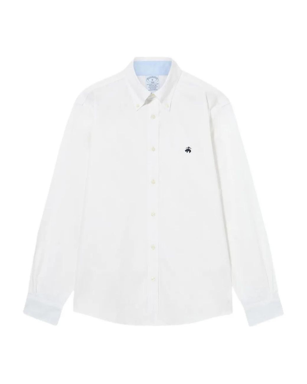Brooks Brothers White Button-Down-Collar Shirt for men