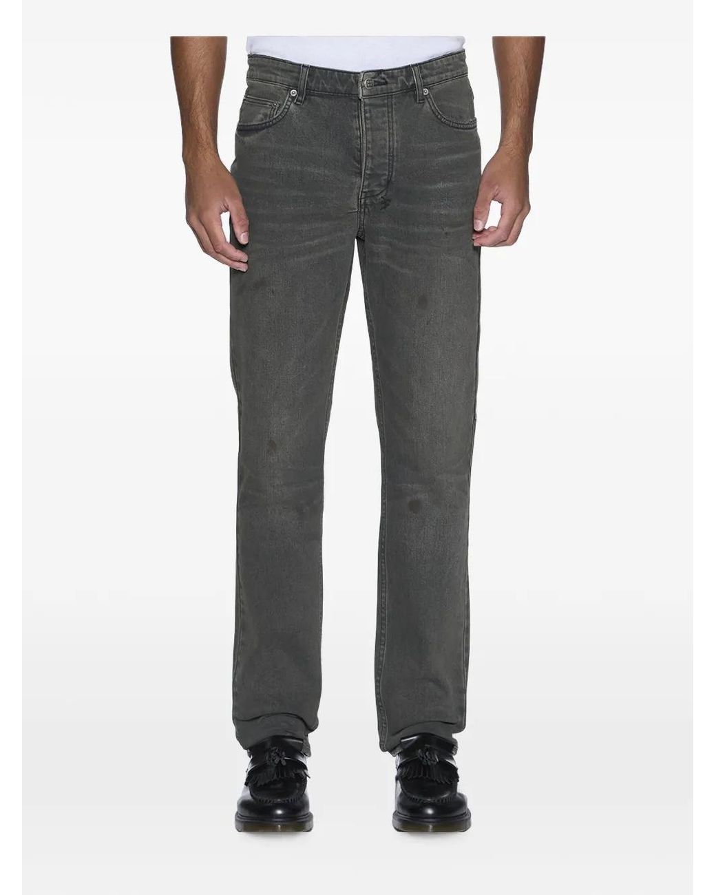 Vaqueros Chitch Mekanik Ksubi de hombre de color Gray