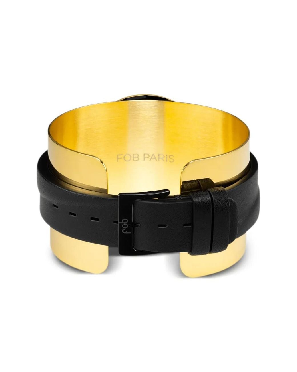 Fob Paris Black R360 Eclipse Cuff 36Mm
