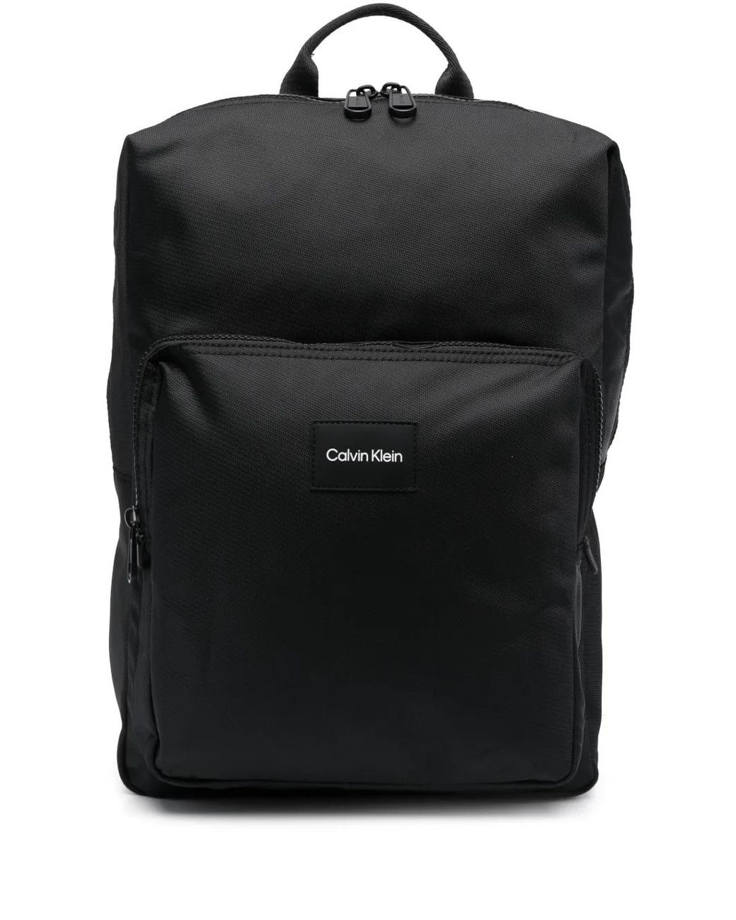 Calvin Klein Black Must T Squared Backpack for men