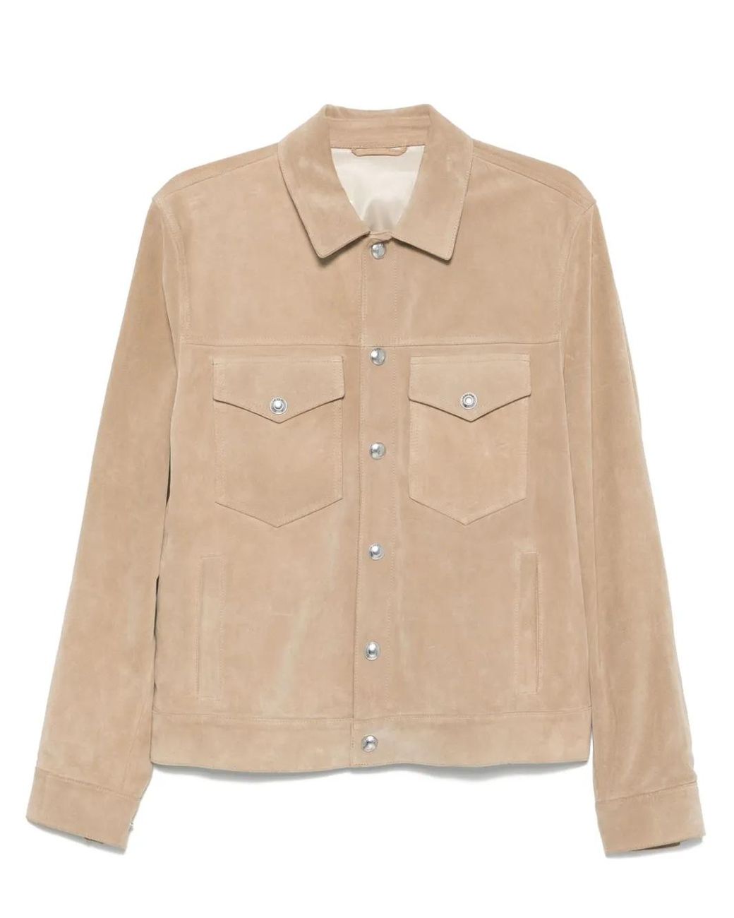 Chaqueta Con Botones Eleventy de hombre de color Natural