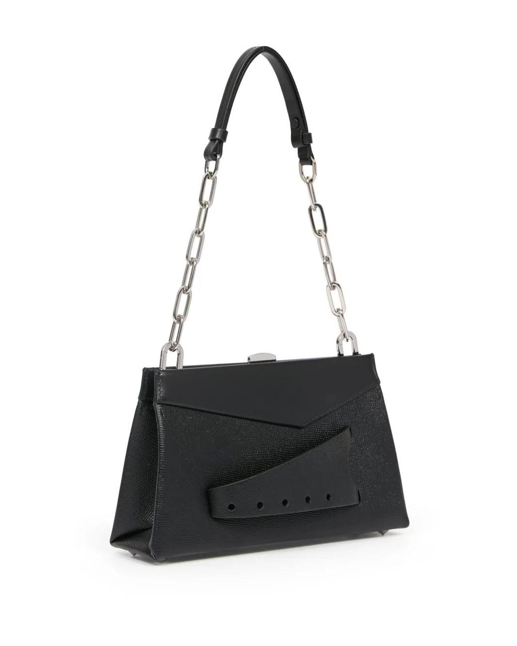 Maison Margiela Black Small Snatched Shoulder Bag