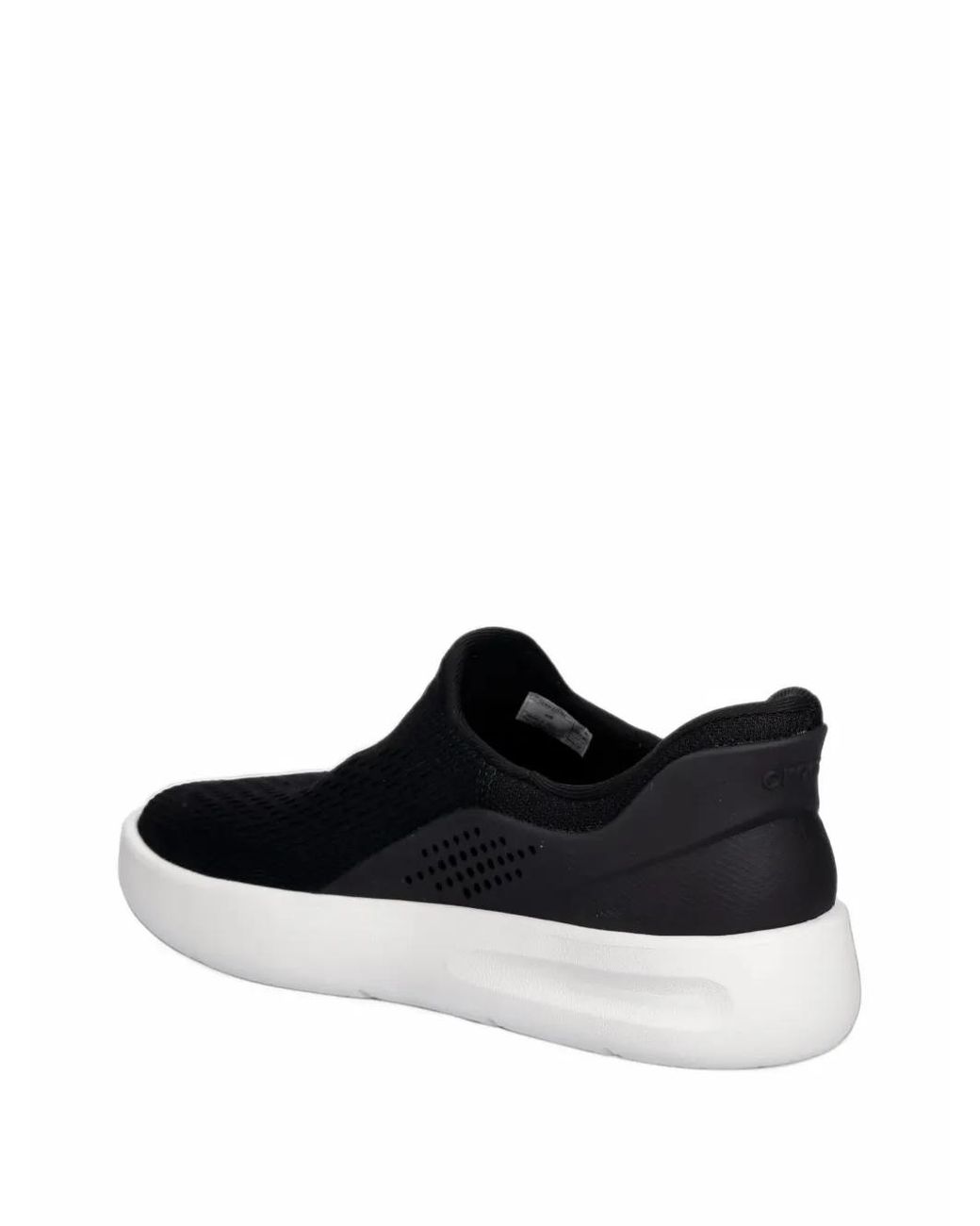 CROCSTM Black Mesh Slip-On Sneakers for men
