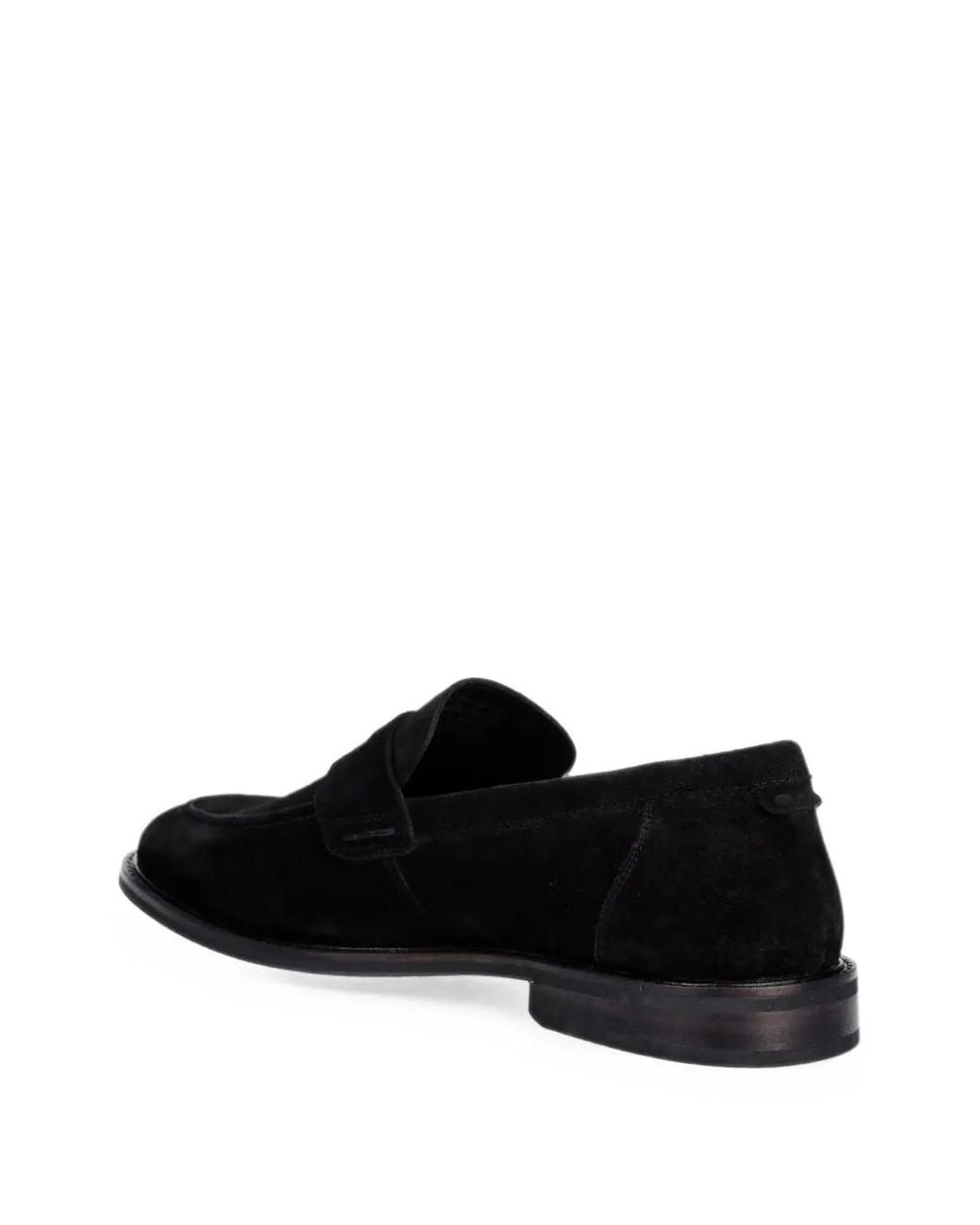 Gant Black Suede Penny Loafers for men
