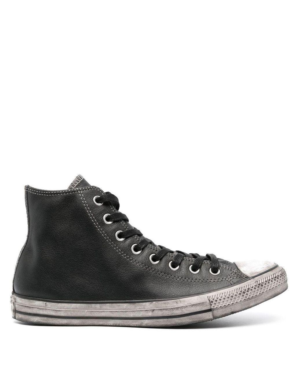 Converse Chuck Taylor Distressed High-top Sneakers in Black for Men | Lyst