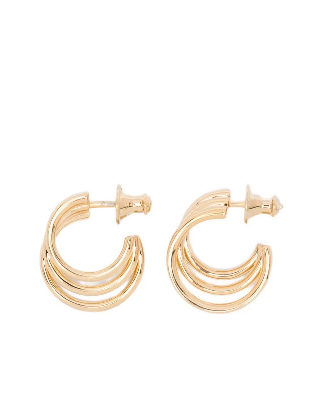 Shaun Leane Metallic Bound Hoop Earrings (Size 3)