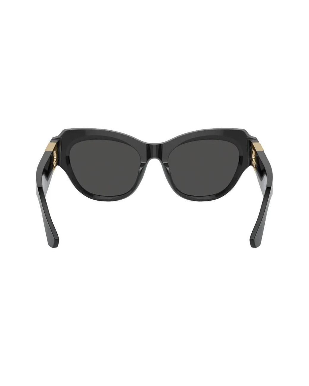 Burberry Black Rose Monogram Cat-Eye Sunglasses
