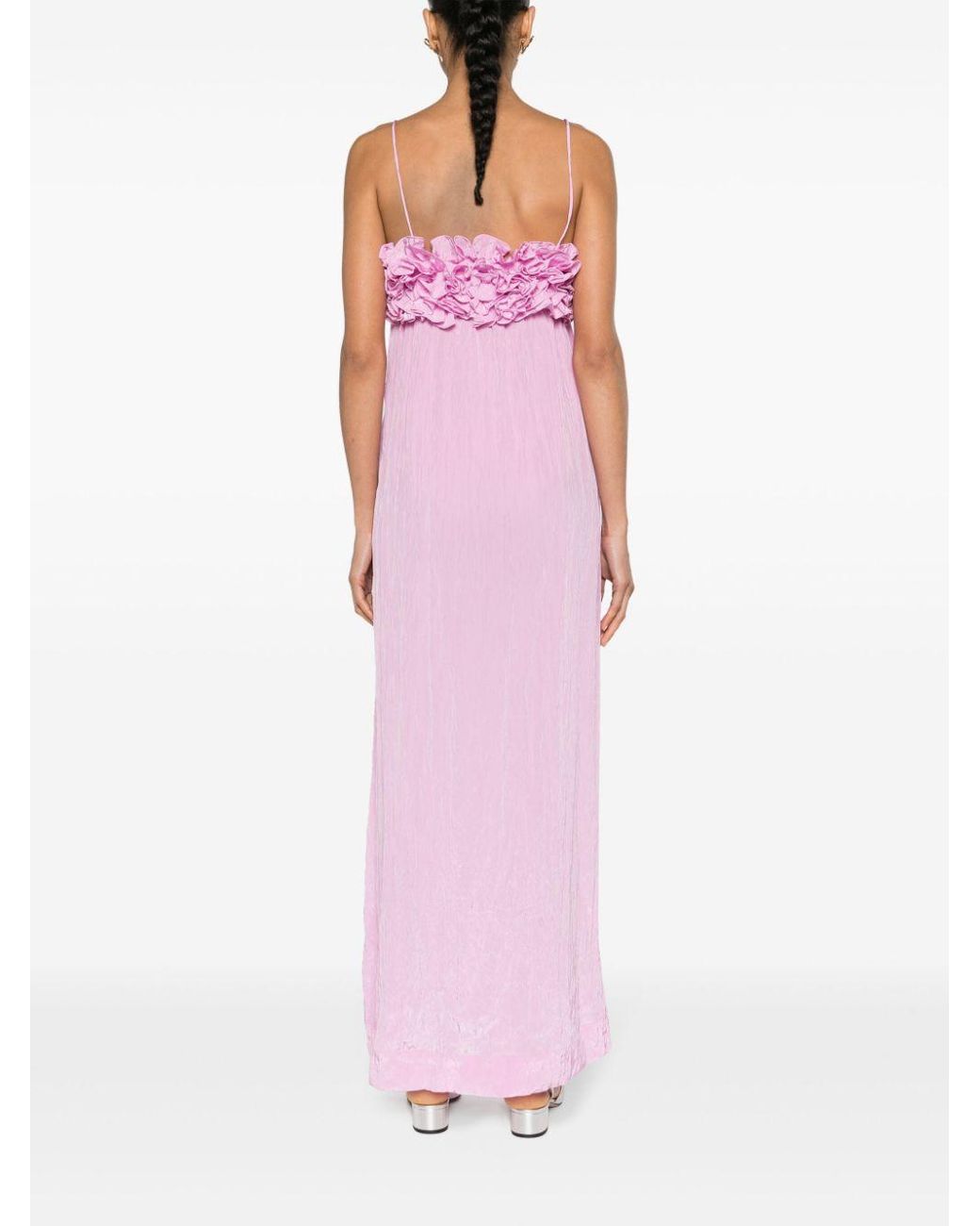 strapless open back dress Hot Pink Fitted Mermaid Party One Shoulder Modest Long Women Evening P –  bridalsew main image 1