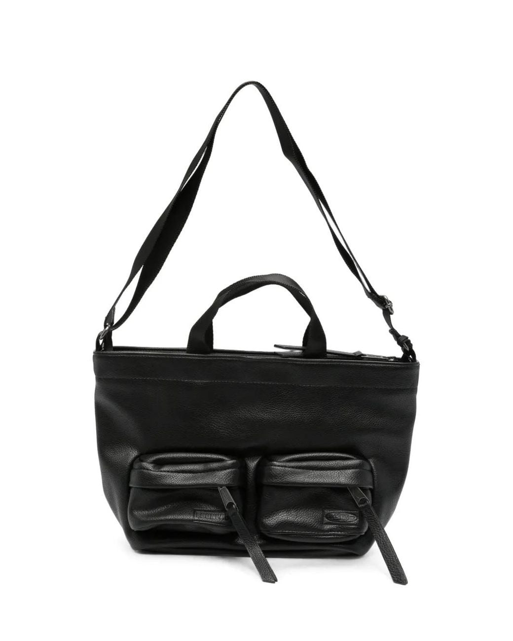 Eastpak Black Small Egon Pebbled Tote Bag