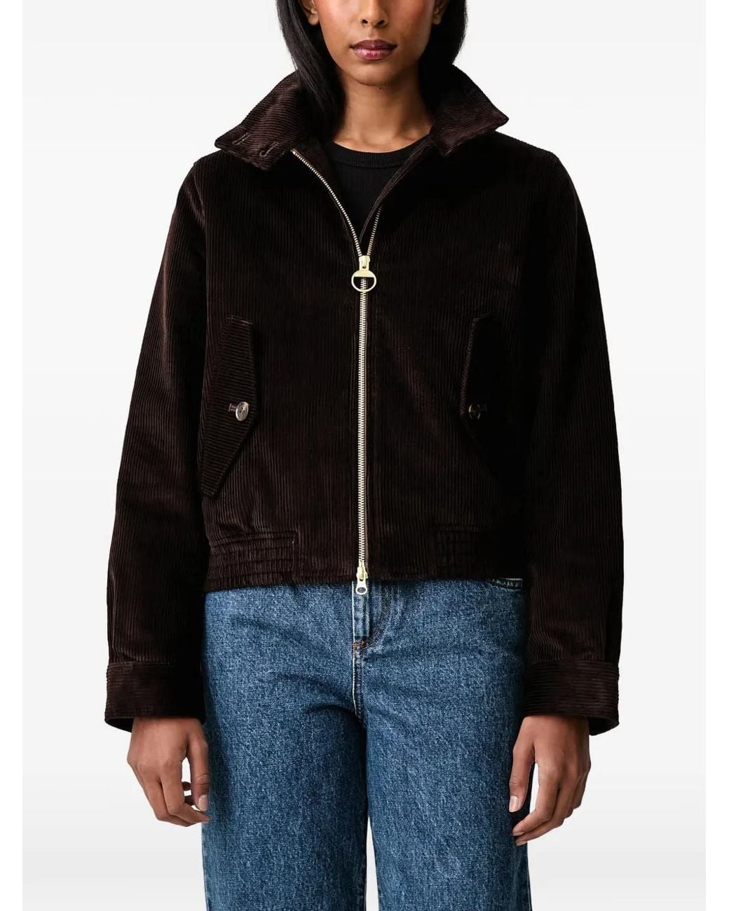 Barbour Black Overton Casual Jacket