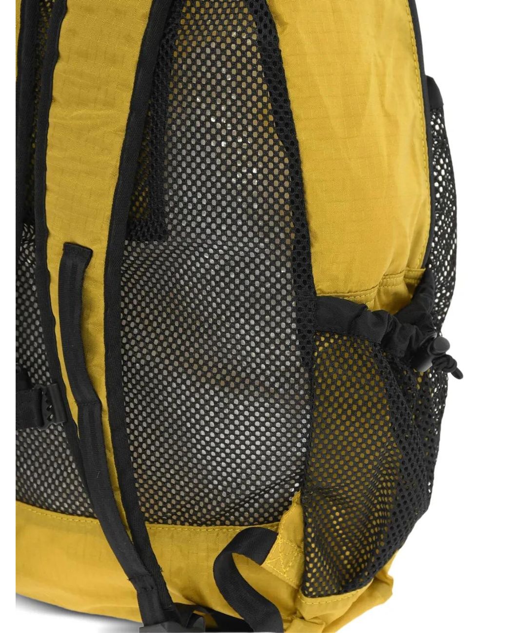 Woolrich Yellow Ripstop Mesh Backpack for men