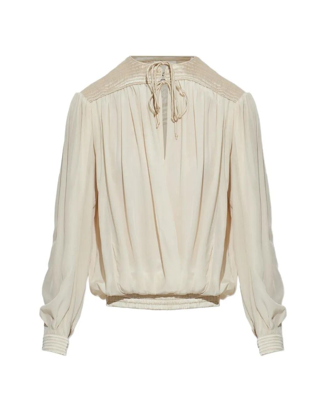Isabel Marant White Dovane Blouse
