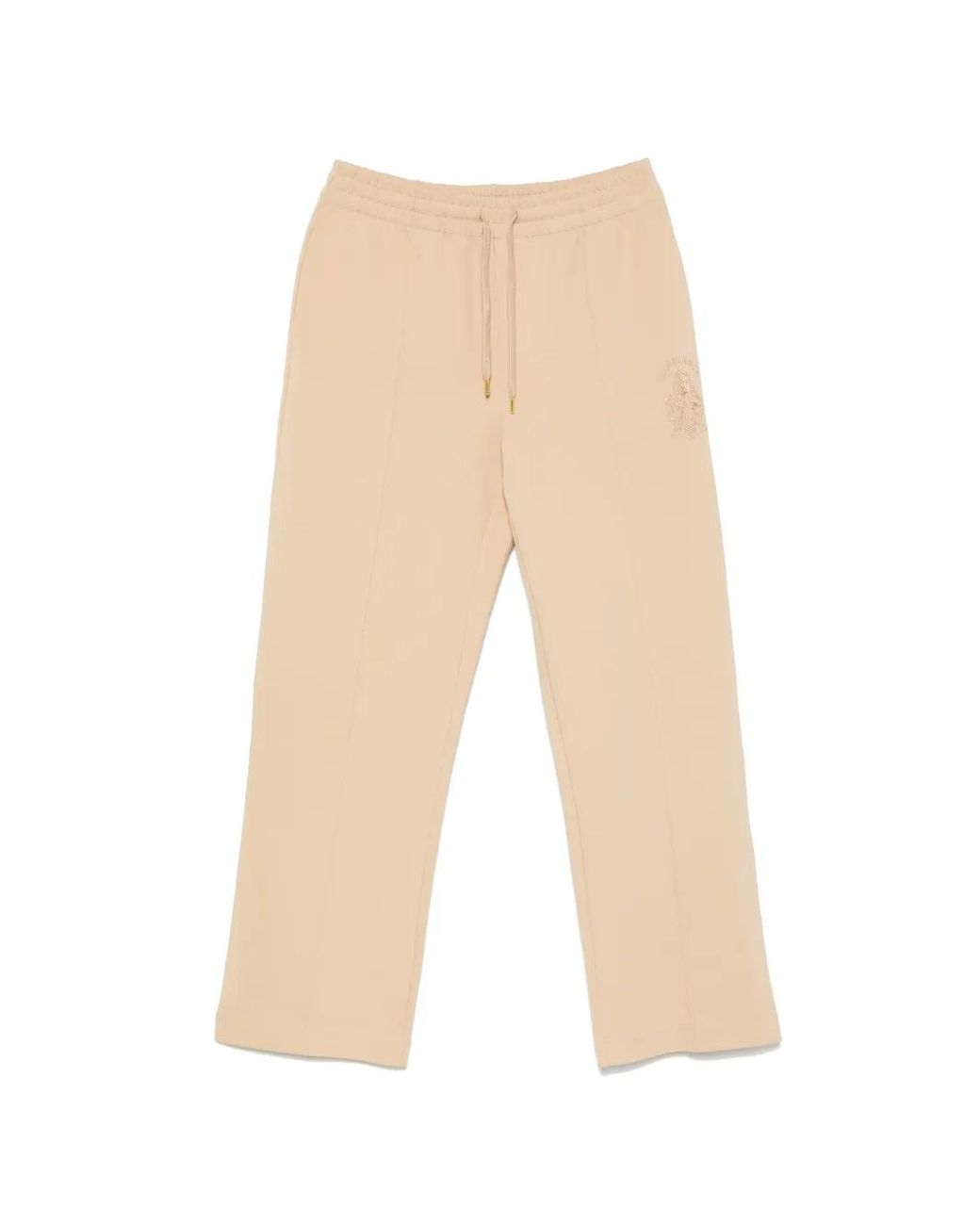 Casablanca Natural Embroidered-Logo Drawstring Track Pants for men