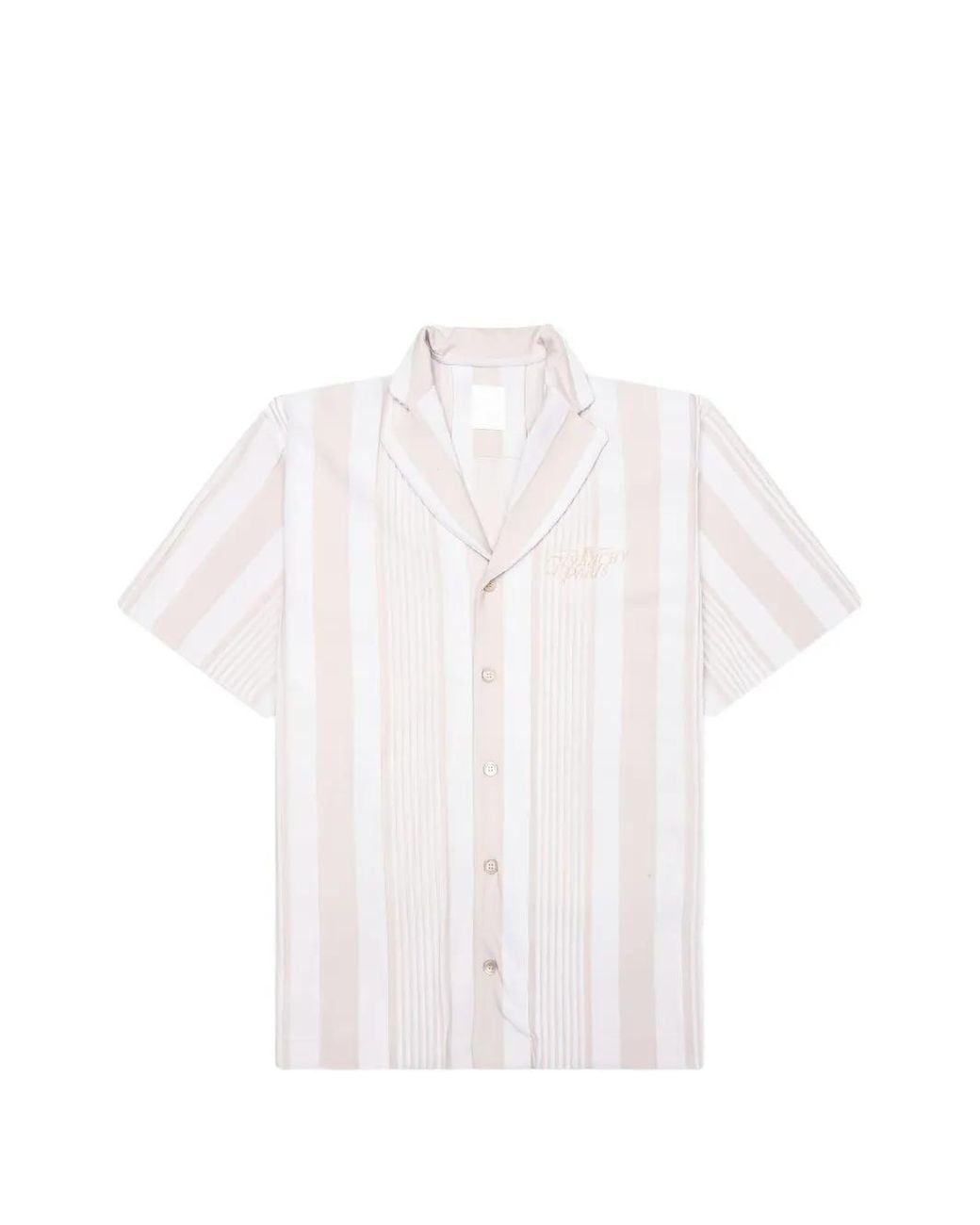 Givenchy Katoenen Badstof Boxy Overhemd Met Strepen in het White voor heren