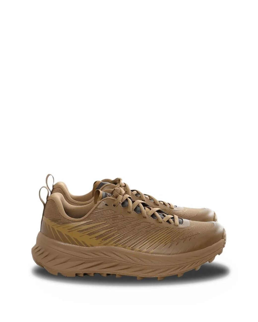 Lowa Brown Striped Details Sneakers for men