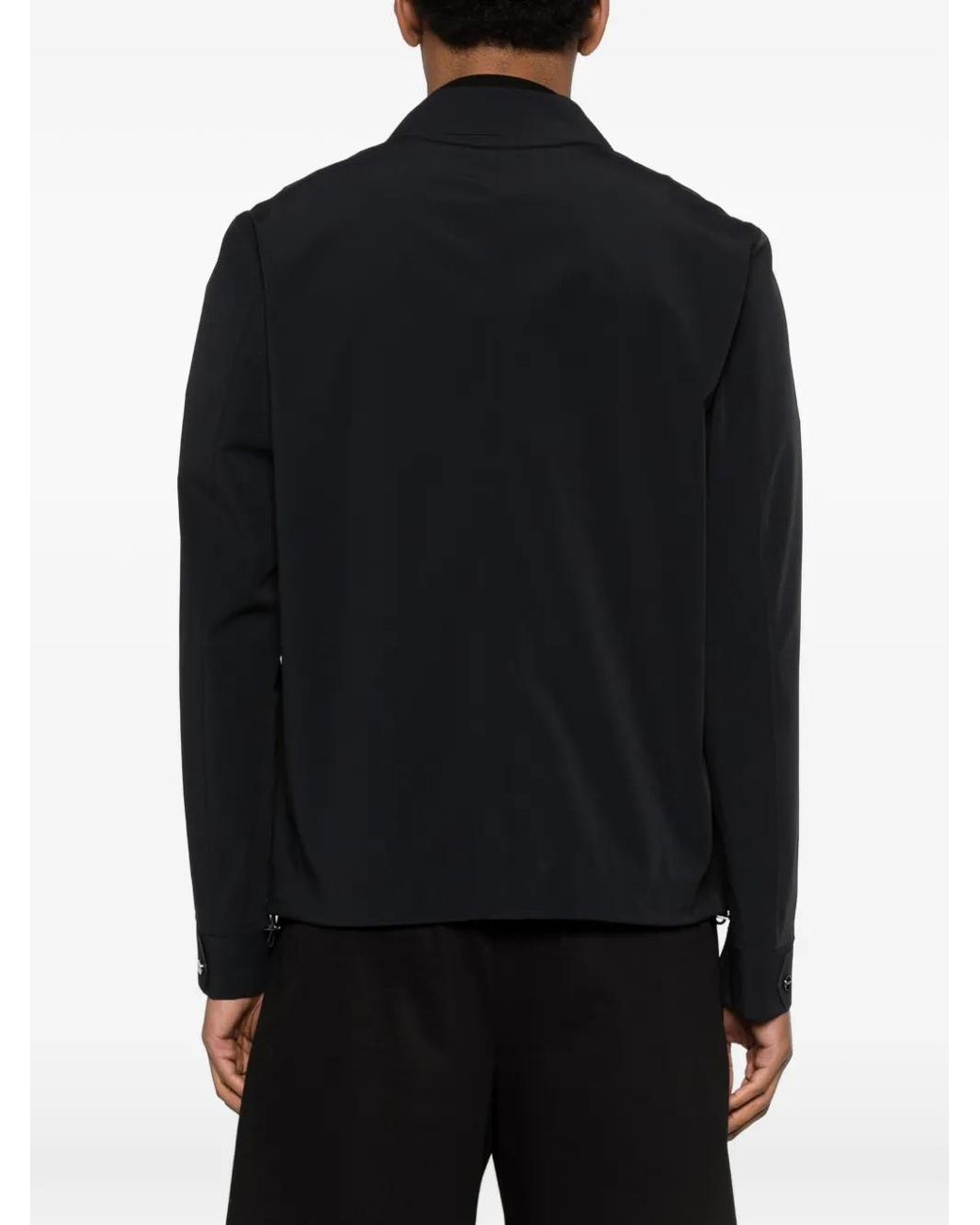 Camicia Overshirt di Herno in Black da Uomo