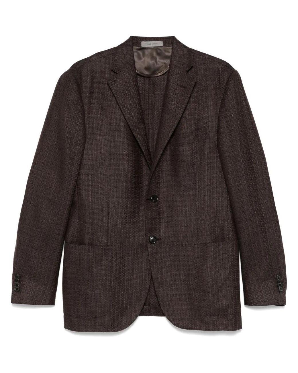 Blazer Con Botones Corneliani de hombre de color Black