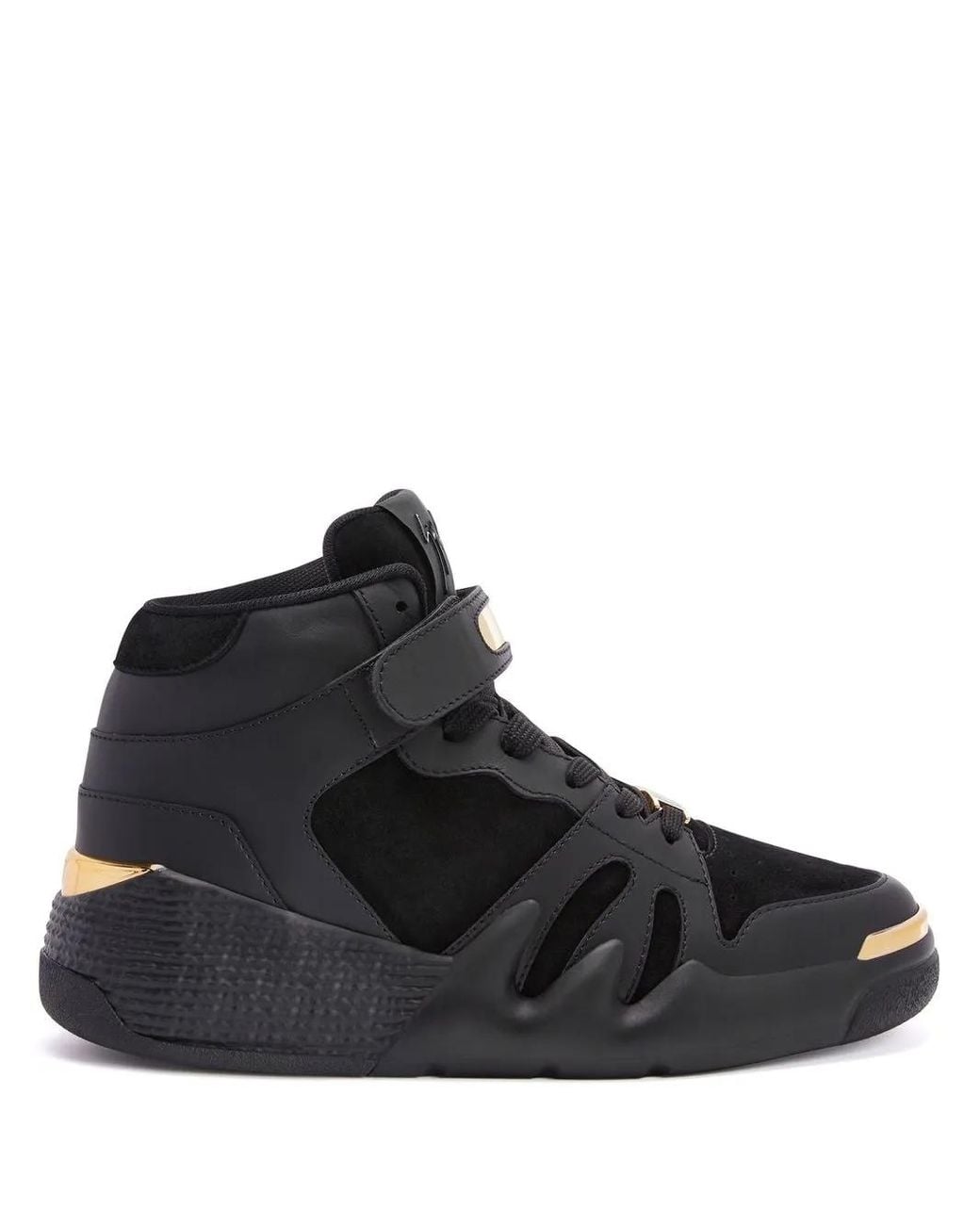 Giuseppe Zanotti Black Talon Mid-Top Sneakers