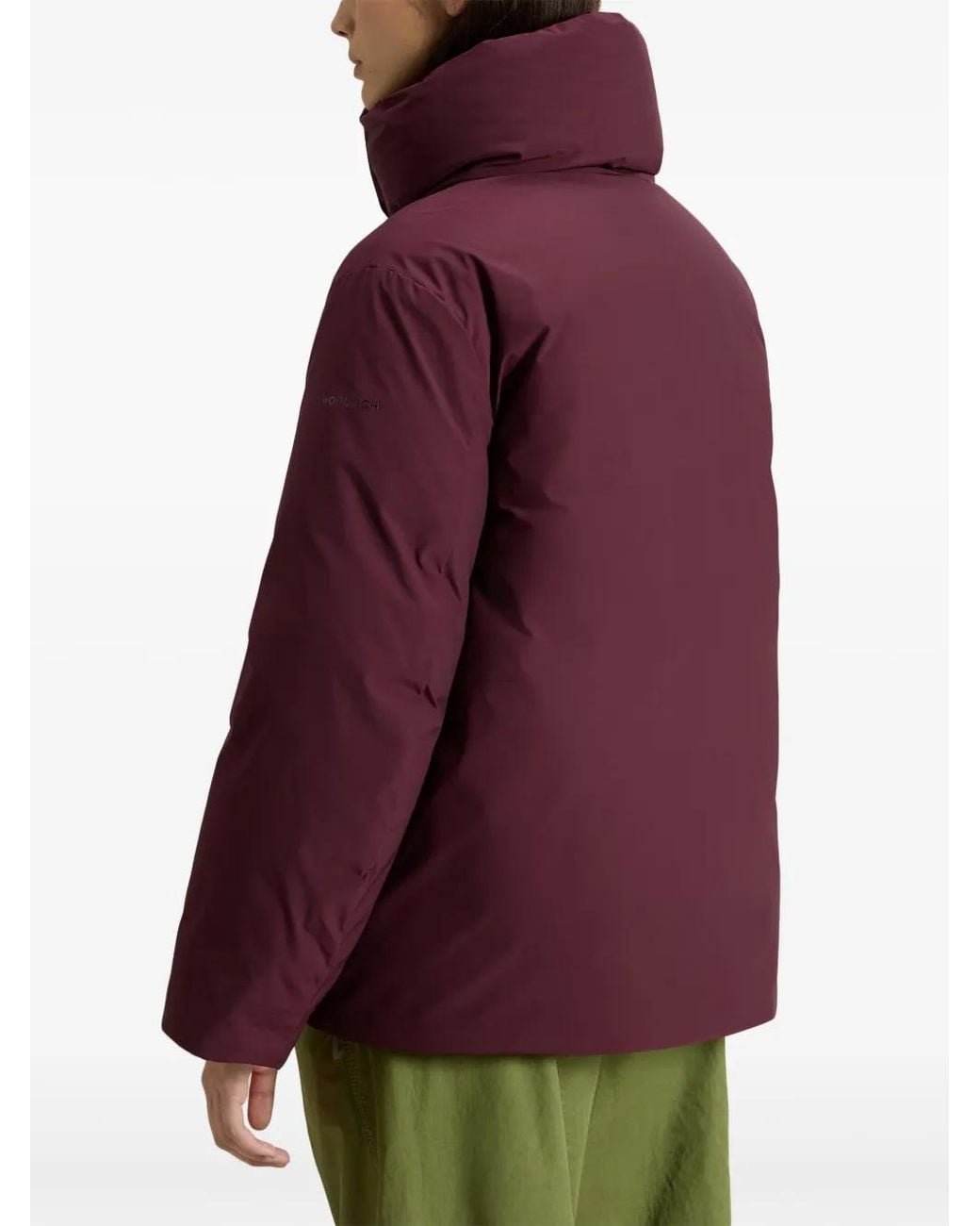 Woolrich Purple Cocoon Puffer Jacket