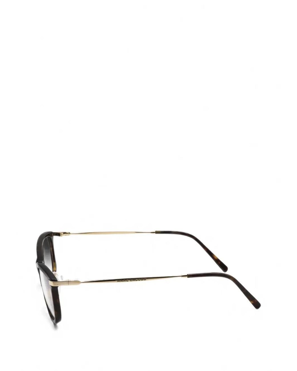 Marc Jacobs White Lunettes De Vue À Monture Papillon