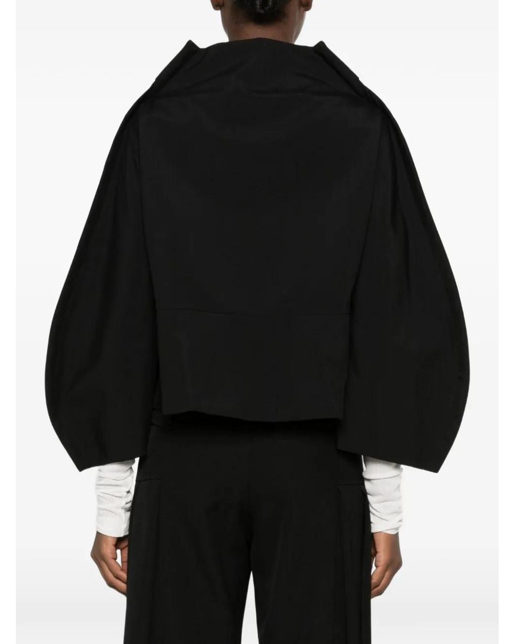 Comme des Garçons Black Peter Pan Collar Jacket