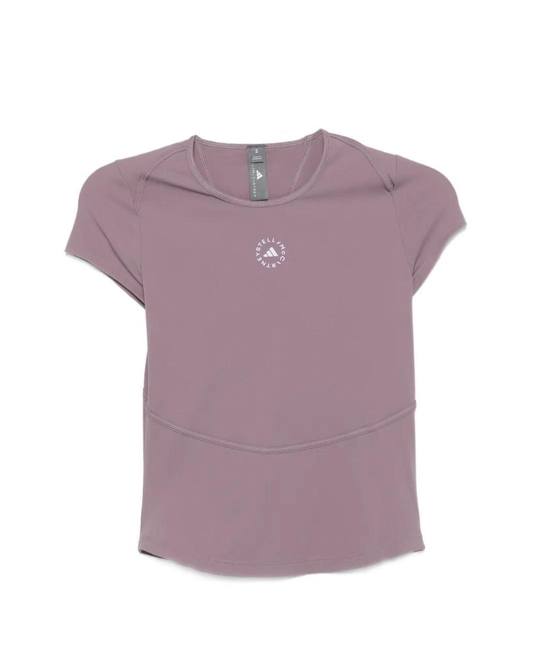 Adidas By Stella McCartney Purple Logo T-Shirt
