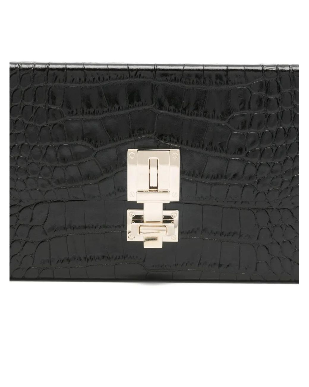 Tom Ford Black Tone-Hardware Clutch Bag