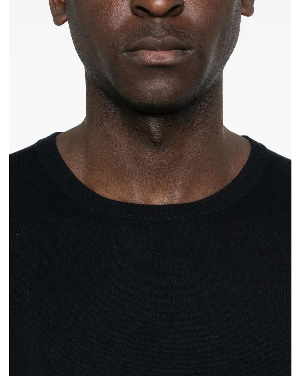 Kangra Blue Crew-Neck Sweater for men