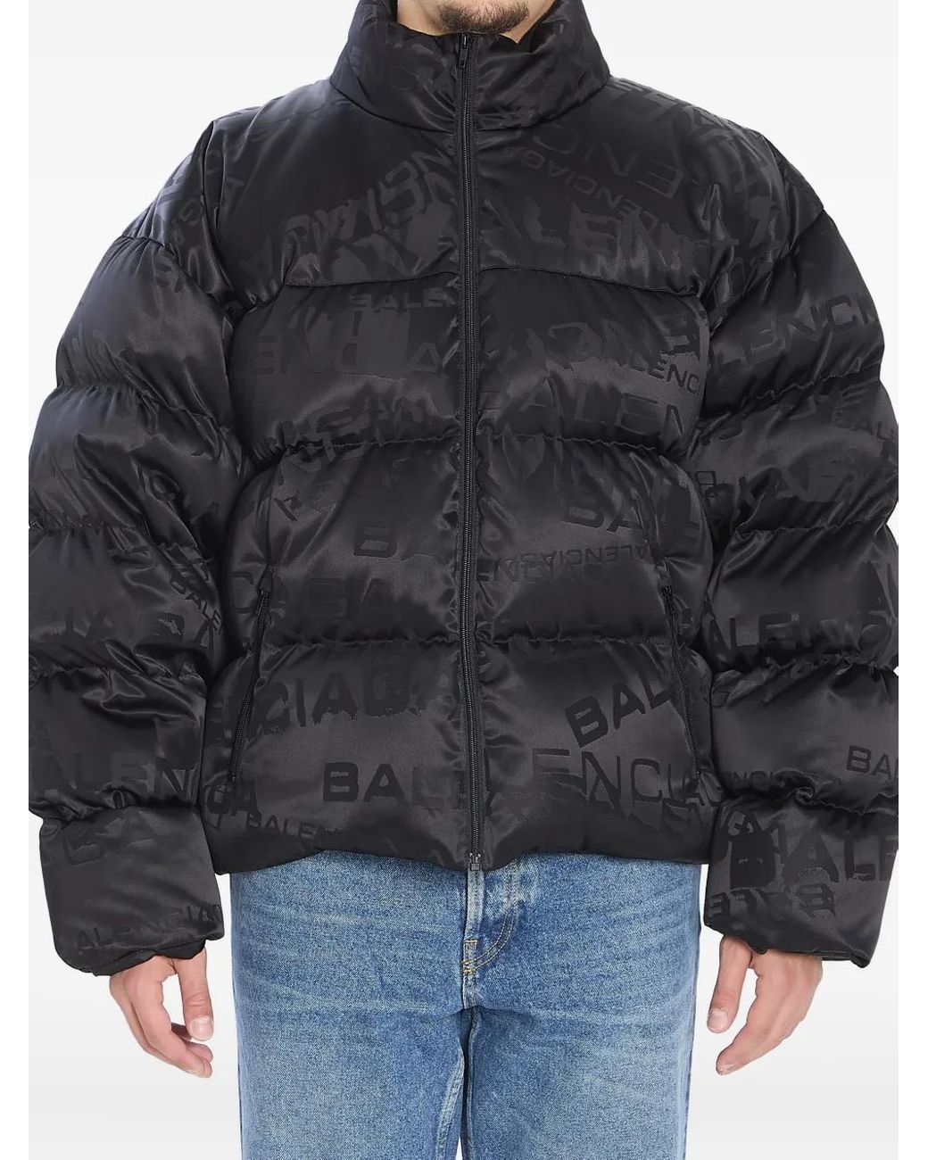 Balenciaga Bb Garde-Robe Donsjack in het Black voor heren