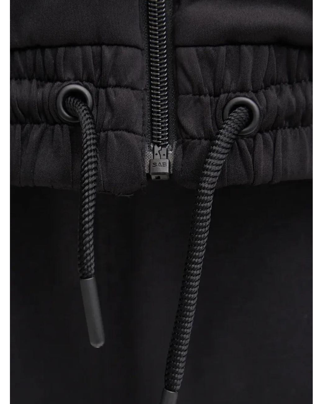 Felpa Con Zip di P.E Nation in Black