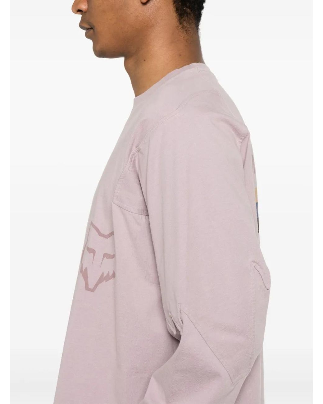 KIKO KOSTADINOV × FOX Lab LS TEE SHIRT KIKO KOSTADINOV FOX LAB LONG SLEEVE T-SHIRT OFF WHITE SS25