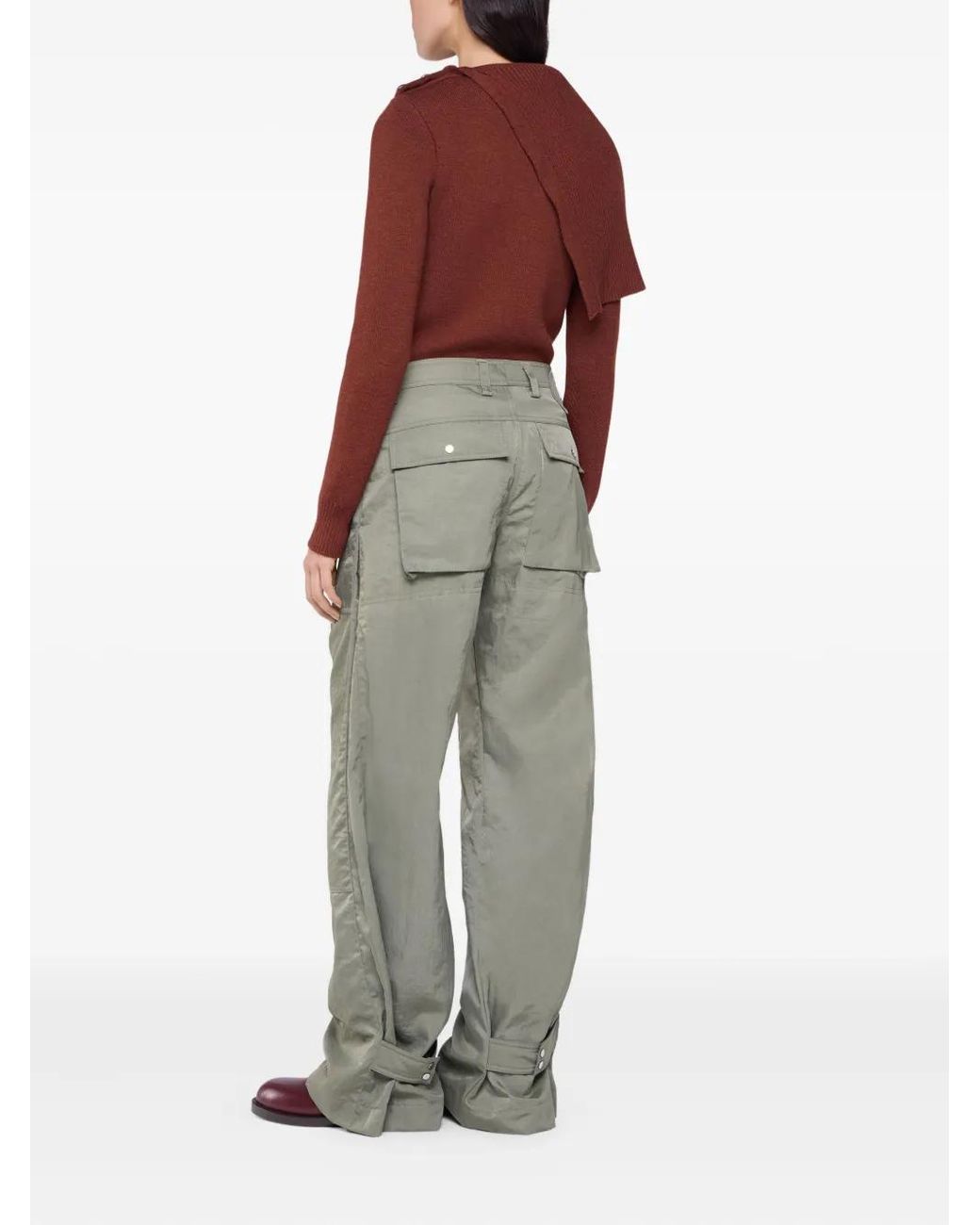 Rabanne Brown Wool Jumper